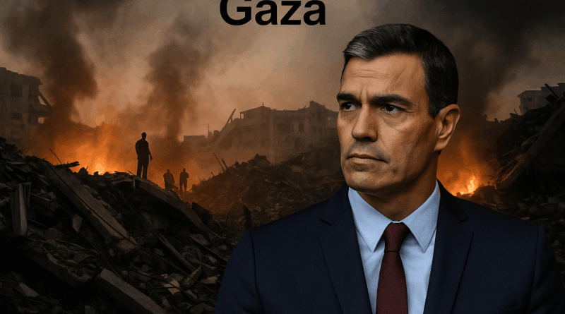 Ante una Europa vieja, cobarde y débil, Pedro Sánchez y España alzan la voz a favor del pueblo palestino